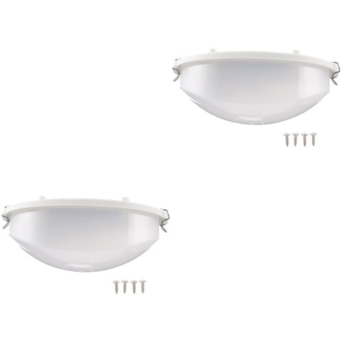 2Pièces Sauna Plastique Anti-Buée Explosion-Proof