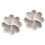 2Pcs White Multi-Grid Fruit Plate Snack Storage Tray for Home 5
