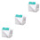 3Ensembles Lingettes Jetables Blanches Absorbantes 1