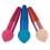 9Pcs Assorted Color Makeup Brush Set Sponge Cosmetic Tools for Women 2