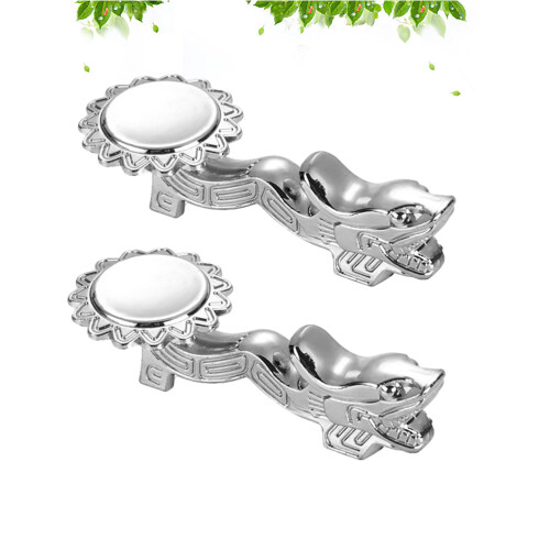 6Pcs Silver Metal Chopstick Rack Holder Fork Spoon Rest for Table 1