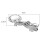 6Pcs Silver Metal Chopstick Rack Holder Fork Spoon Rest for Table 3