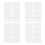 32Pcs Clear Plastic Shelf Separators for Wood and Wire Shelves 5