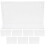 32Pcs Clear Plastic Shelf Separators for Wood and Wire Shelves 8