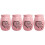 4Pcs Pet and Human Ashes Urns Pink Decorative Mini Keepsake for Home 3