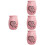 4Pcs Pet and Human Ashes Urns Pink Decorative Mini Keepsake for Home 5