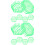 12Pcs Light Green Aviposition Partition Panels Beekeeping 3