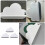 6Pcs Silicone Glass Squeegee White Window Wiper for Home Use Durable 7
