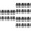 3Sets Compacte 3-Pin Xlr Pluggen Voor Microfoon En Geluidsapparaat 7