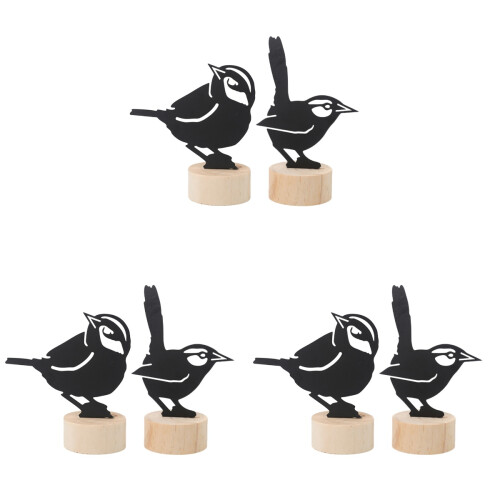 6Pcs Black Iron Memo Holders Table Card Clips for Photos Notes 1