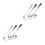 2Sets Durable Metal Angled Feeding Spoon and Curved Fork for Home Use 10