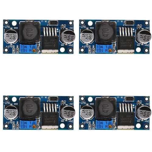 4X Lm2596  Converter Module -  Adjustable Step Down Power Module Step Down Converter