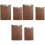 6Pcs Practical Wooden Menu Holder Clip for Kitchen and Home Use 4