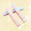 9Pcs Assorted Color Pencil Erasers Easy Erase for School Writing Use 7