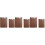 6Pcs Practical Wooden Menu Holder Clip for Kitchen and Home Use 5