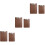 6Pcs Practical Wooden Menu Holder Clip for Kitchen and Home Use 6
