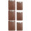 6Pcs Practical Wooden Menu Holder Clip for Kitchen and Home Use 9