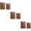 6Pcs Practical Wooden Menu Holder Clip for Kitchen and Home Use 10