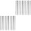 200Stk DIY Hot Melt Klebesticks Silber Robust Sicher Und 4