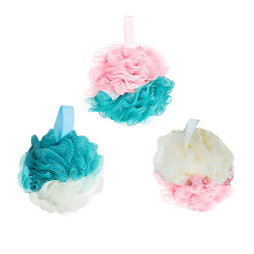 9Pcs Mesh Bath Balls Assorted Color Shower Ball Soft Exfoliating Bath 1