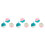 9Pcs Mesh Bath Balls Assorted Color Shower Ball Soft Exfoliating Bath 5