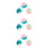 9Pcs Mesh Bath Balls Assorted Color Shower Ball Soft Exfoliating Bath 9