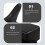 Comfortable Black Rubber Neck Rest Pillow for Shampoo Bowls 4
