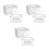 9Pcs Practical Baby Wipes Case Transparent Durable Storage Container 3