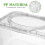 9Pcs Practical Baby Wipes Case Transparent Durable Storage Container 10