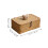 Handmade Khaki Straw Woven Storage Box Lid Bear Design Car Bin 2