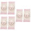 3Pairs Pink Baby Elbow Knee Protector Comfortable Walking Pad 8