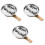 3Pcs Durable Round Fire Hydrant Latch Silver Toolbox Lock Replacement 4