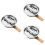 3Pcs Durable Round Fire Hydrant Latch Silver Toolbox Lock Replacement 7