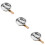 3Pcs Durable Round Fire Hydrant Latch Silver Toolbox Lock Replacement 10