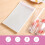 300Pcs Clear Opp Plastic Bags Small Self-Sealing Packaging for Storage 7