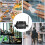 2Pcs Precision Mechanical Lever Counter Portable Black for Walking 8