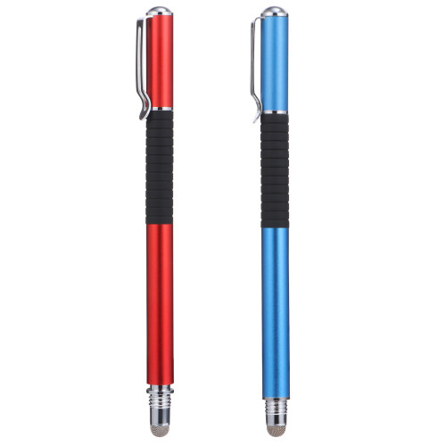 3Pcs Capacitive Pen Stylus Blue Red Soft Nib Accurate Writing Drawing 1