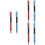 3Pcs Capacitive Pen Stylus Blue Red Soft Nib Accurate Writing Drawing 7