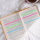 2Pcs Assorted Color Transparent Pet Highlighter Tape for School Use 3
