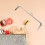 8 Pcs Square Purse Clasp Lock Frame For DIY Sewing Clutch Making 11