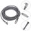 2Pièces Câble Vr Portable Argent Protection Renforcée USB-C 7