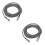 2Pièces Câble Vr Portable Argent Protection Renforcée USB-C 8