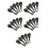 25Pcs Japanese Style Assorted Color Ceramic Soup Spoons for Dinner 2