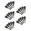 25Pcs Japanese Style Assorted Color Ceramic Soup Spoons for Dinner 3
