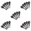 25Pcs Japanese Style Assorted Color Ceramic Soup Spoons for Dinner 5