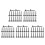 1000Pcs Black Round Upholstery Thumbtacks Heavy Duty for Decor 6