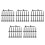 1000Pcs Black Round Upholstery Thumbtacks Heavy Duty for Decor 7