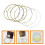18Pcs Acoustic Guitar Strings Stainless Steel Metal Assorted 6