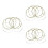 18Pcs Acoustic Guitar Strings Stainless Steel Metal Assorted 9
