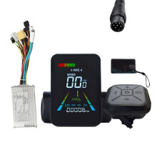 F3 e-Bike NFC Display LCD e-Scooter NFC Tachimetro A Colori 24V/36V/48V/60V UART+36V/48V 350W Controller Brushless 6PIN